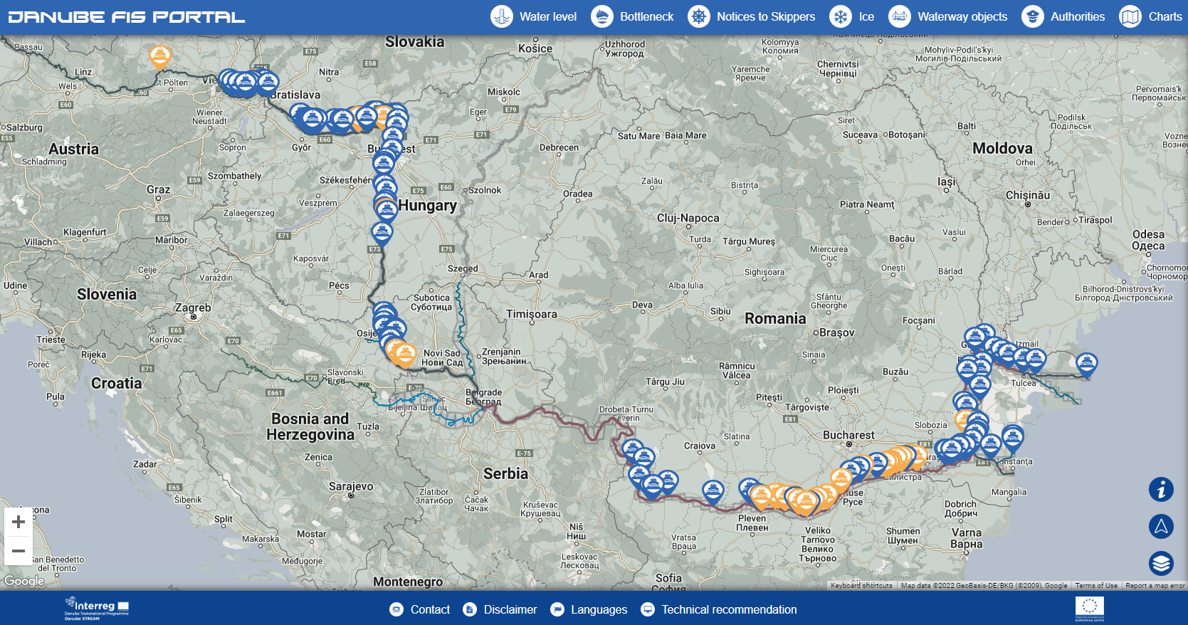 Danube FIS Portal